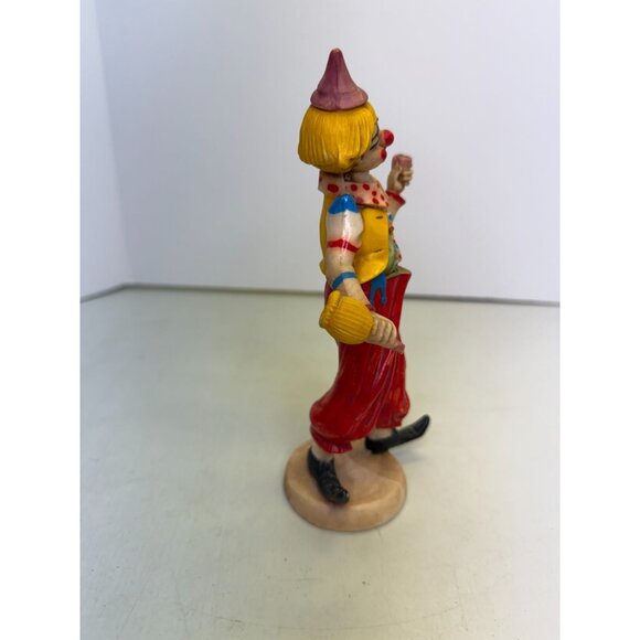 Vintage Fontanini Circus Clown Figurine Cup Drink Detailed Resin Statue Italy - Picture 5 of 8